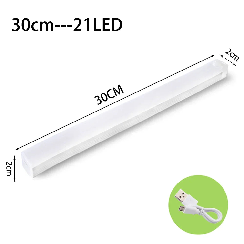 Motion-Sensor LED Light (USB-C Rechargeable, Magnetic) – 30 cm