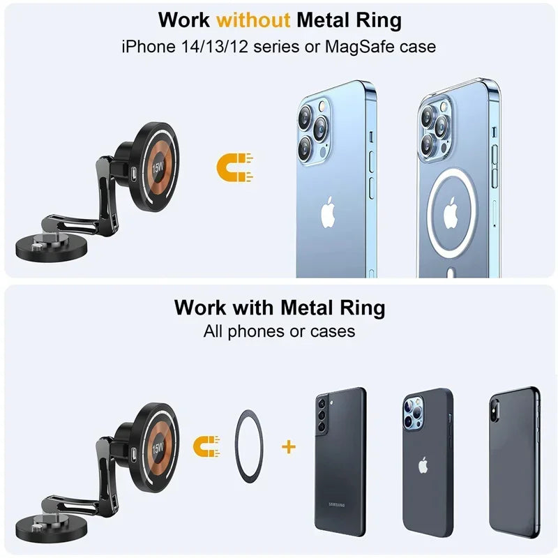 MagSafe Car Mount (Magnetic, 360°)