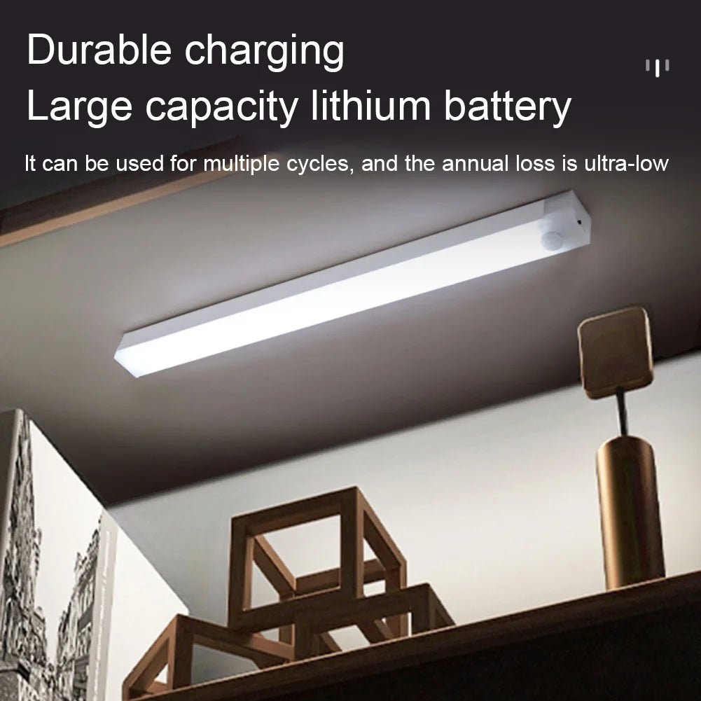 Motion-Sensor LED Light (USB-C Rechargeable, Magnetic) – 30 cm